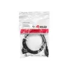 Equip korkealaatuinen virtakaapeli, C5 – Schuko, 1,8 m, 1,8 m, CEE 7/7, IEC C5, H05VV-F3G, 250 V, 2,5 A
