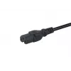 Equip 112170 virtakaapeli musta 1,8 m C14-liitin C15-liitin