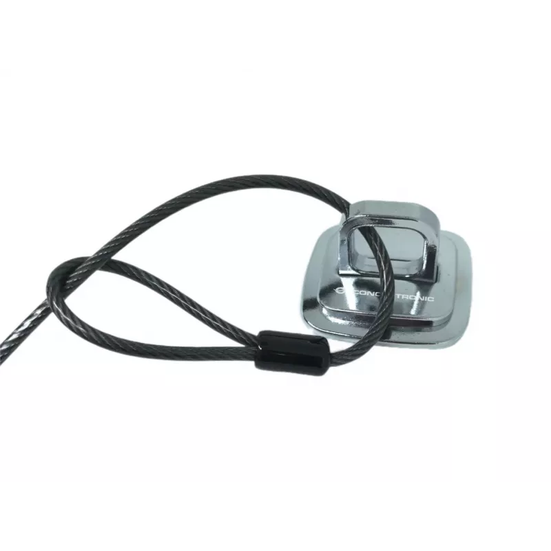Pöytäasennus turvakiinnike CONCEPTRONIC LBA01 — sinkki, hopea, 52×46,6×33 mm
