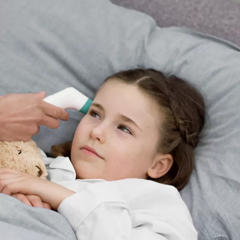 Braun BST200WE etämittauslämpömittari valkoinen otsa painikkeet