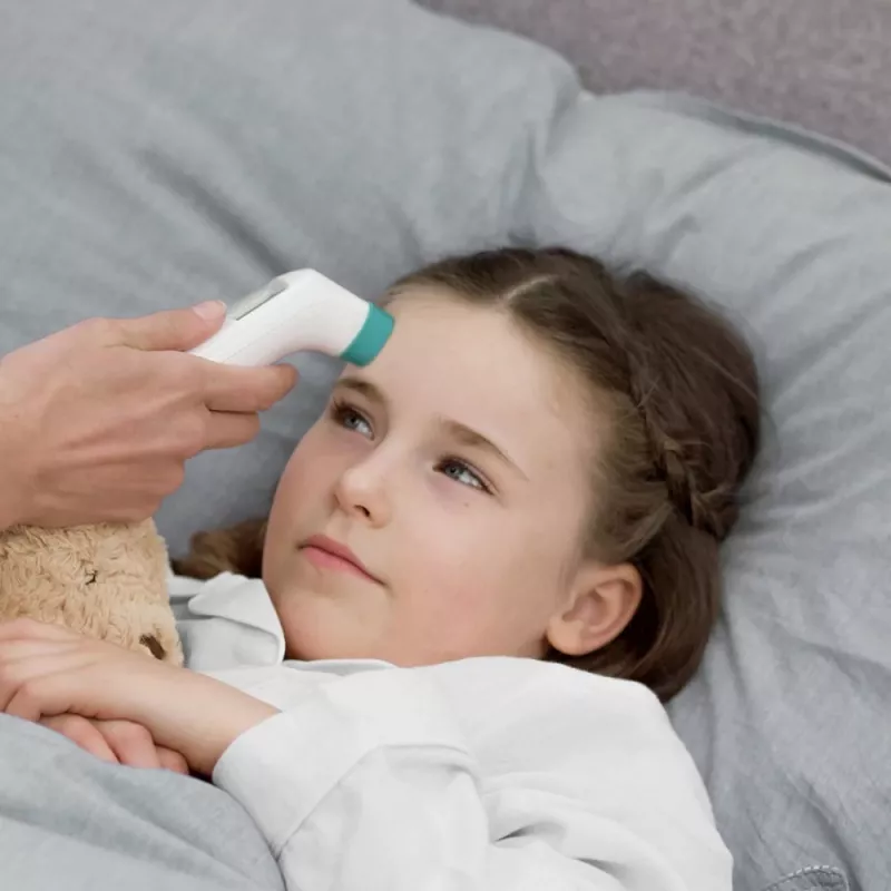 Braun BST200WE etämittauslämpömittari valkoinen otsa painikkeet