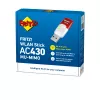 WLAN-tikku AC 430 Edition MU-MIMO International, langaton, USB, WLAN, Wi-Fi 5 (802.11ac), 583 Mbit/s, läpinäkyvä
