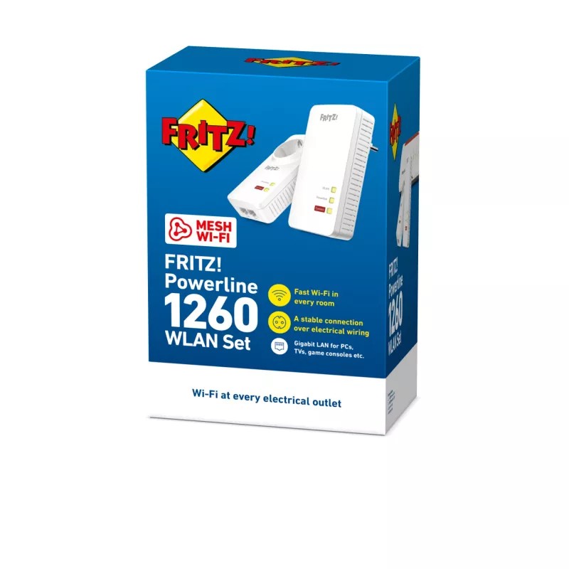 Powerline FRITZ 1260 WLAN -sarja International