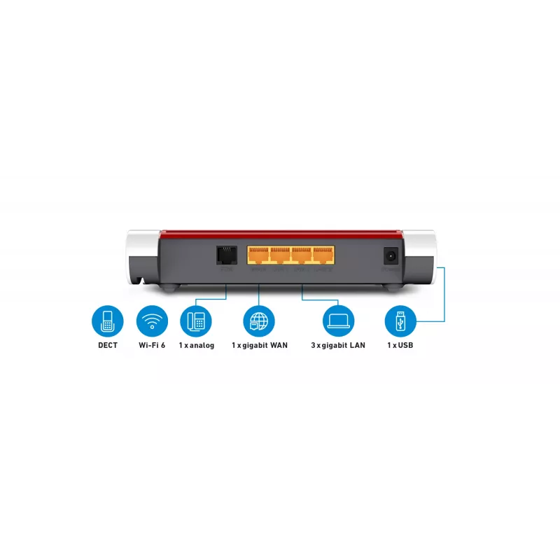 Box 4050 International WLAN-reititin Dualband (2,4 GHz / 5 GHz)