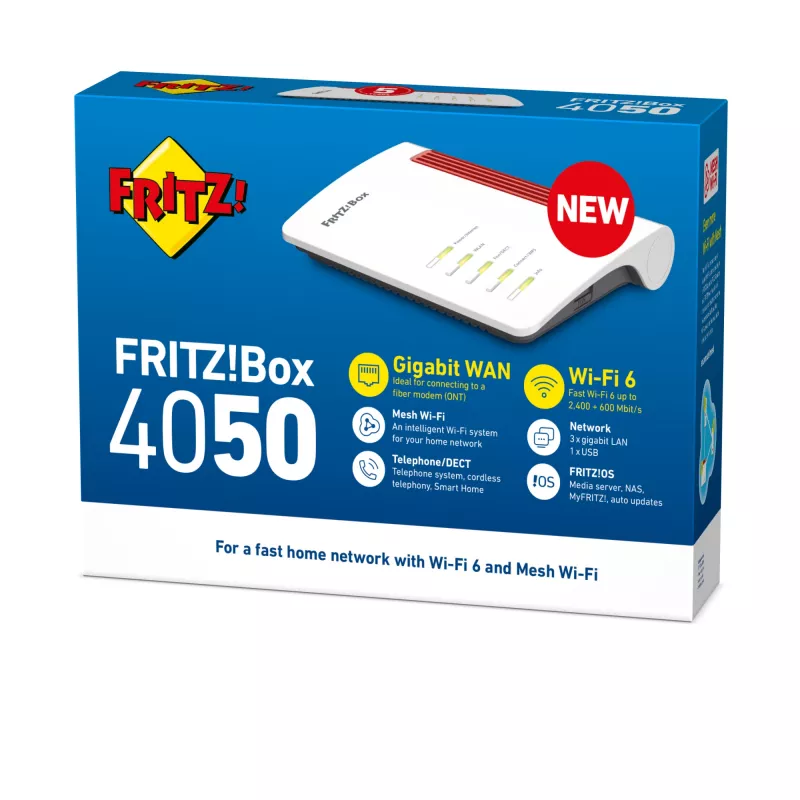 Box 4050 International WLAN-reititin Dualband (2,4 GHz / 5 GHz)