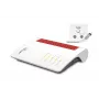 FRITZ!Box 6670 Cable Edition International WLAN-reititin 2,5 Gigabit Ethernet Dualband (2,4 GHz / 5 GHz) punainen, valkoinen