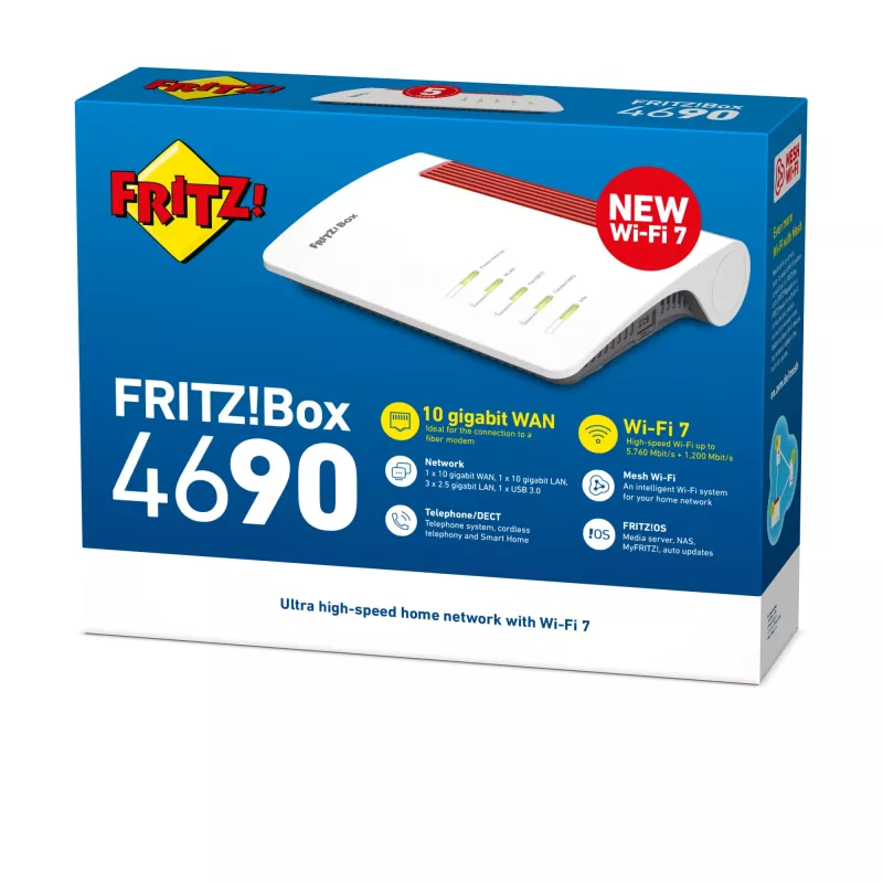 WLAN-reititin FRITZ Box 4690 Edition International – FRITZ 4690 (malli 20003098)