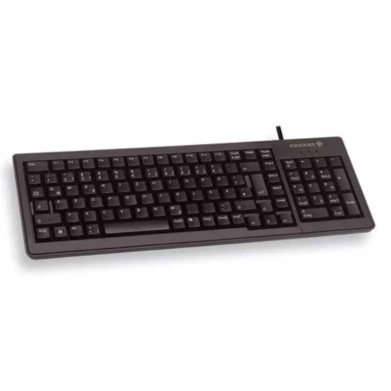 CHERRY G84-5200LCMCH-2 näppäimistö Home USB sveitsinsaksa musta