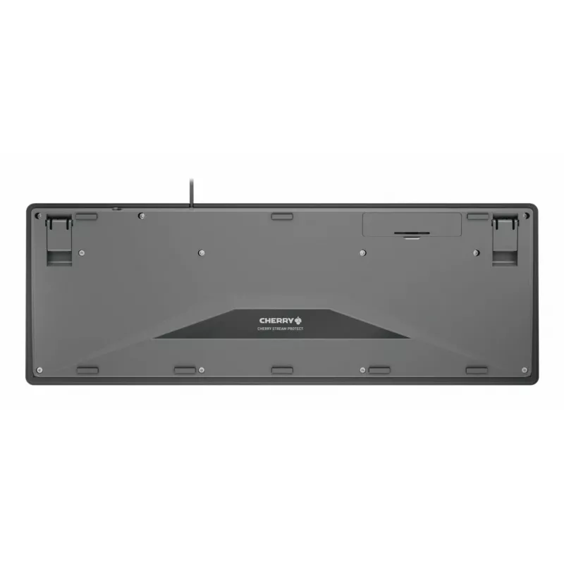Contour Design STREAM PROTECT, Full-size (100%), johdollinen, USB, saksinostin-kytkimet, QWERTY, musta