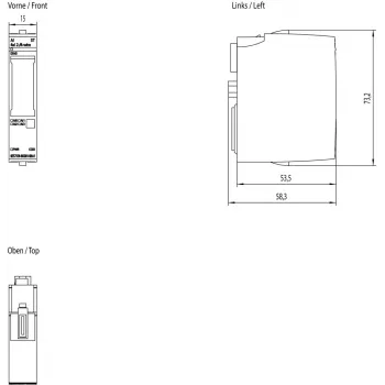 Siemens 6ES7134-6GD01-0BA1 digitaalinen/analoginen I/O-moduuli, analoginen