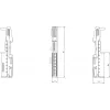 Siemens 6ES7193-6BP40-0DA1 sähköliittimet