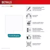 Displex Smart Glass näytönsuoja Samsung Galaxy Z Flip5/Z Flip6 -puhelimille (02024)