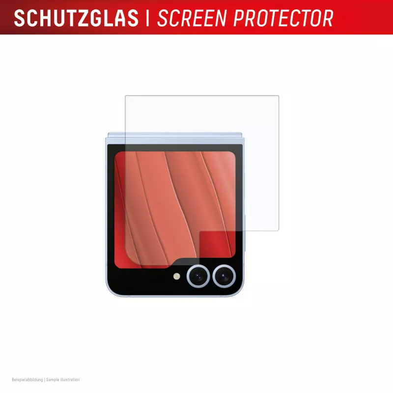 Displex Smart Glass näytönsuoja Samsung Galaxy Z Flip5/Z Flip6 -puhelimille (02024)
