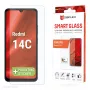 Displex Smart Glass (9H) Xiaomi Redmi 14C -puhelimeen, asennustarrat, särkymätön