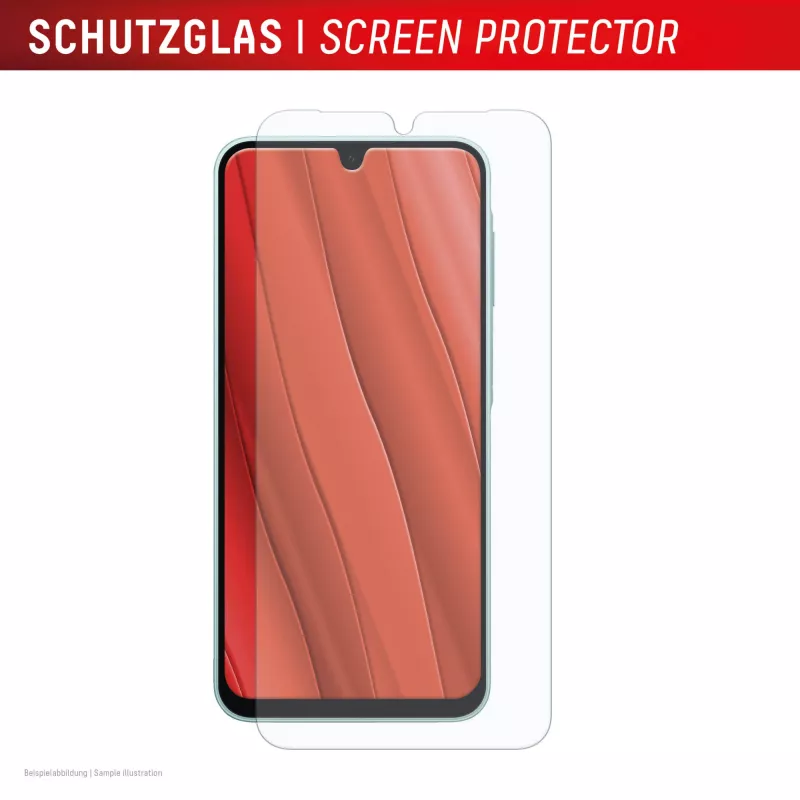 Displex näytönsuoja (10H) Samsung Galaxy A26 -puhelimeen, Eco-asennuskehys, naarmuuntumaton