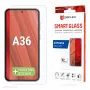 Displex Smart Glass (9H) Samsung Galaxy A36 -puhelimeen, asennustarrat, särkymätön