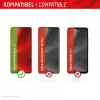 Displex Smart Glass (9H) Xiaomi Redmi Note 14 -puhelimeen, asennustarrat, särkymätön