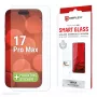 Displex Smart Glass (9H) Apple iPhone 17 Pro Max -puhelimeen, asennustarrat, särkymätön