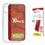Displex näytönsuojakalvo + kuori Google Pixel 10 Pro XL -puhelimeen, Eco-asennuskehys, naarmuuntumaton