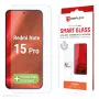 e.v.i. karkaistu Smart Glass -näytönsuojakalvo Xiaomi Redmi Note 15 Pro:lle (9H), asennustarra, läpinäkyvä, 1 kpl