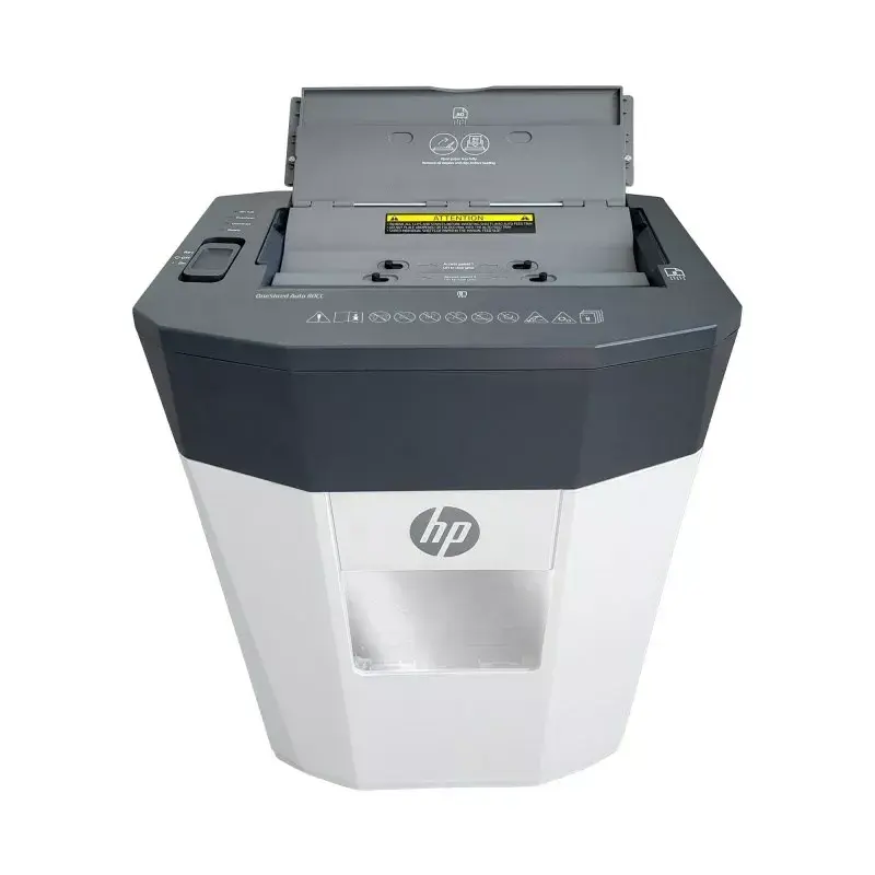 HP OneShred Auto 80CC -silmäpaperisilppuri, ristileikkaus, 68 dB, 22 cm, valkoinen