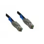 Microconnect SFF8644/SFF8644-200 Serial-Attached-SCSI-(SAS)-kaapeli, 2 m, musta