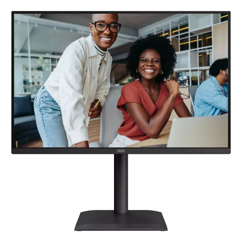 AOC E4 X24E4U -tietokonenäyttö, 61 cm (24 tuumaa), 1920 x 1200 pikseliä, Full HD, LED, musta