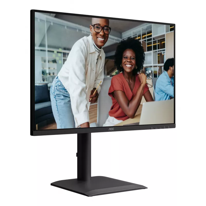 AOC E4 X24E4U -tietokonenäyttö, 61 cm (24 tuumaa), 1920 x 1200 pikseliä, Full HD, LED, musta
