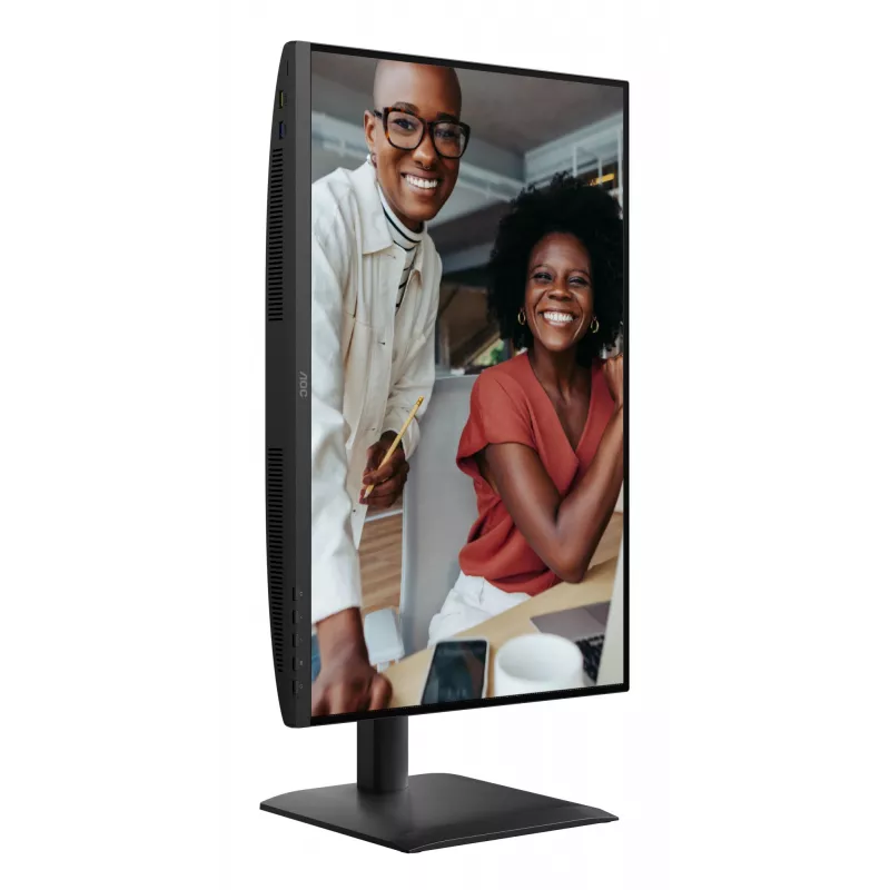 AOC E4 X24E4U -tietokonenäyttö, 61 cm (24 tuumaa), 1920 x 1200 pikseliä, Full HD, LED, musta