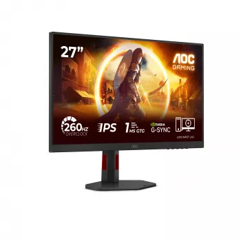 AOC G4 27G4ZR -tietokonenäyttö, 68,6 cm (27 tuumaa), 1920 x 1080 pikseliä, Full HD, LED, musta, punainen