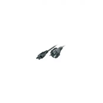 TERRA 3809206 -virtajohto, musta, 1 m