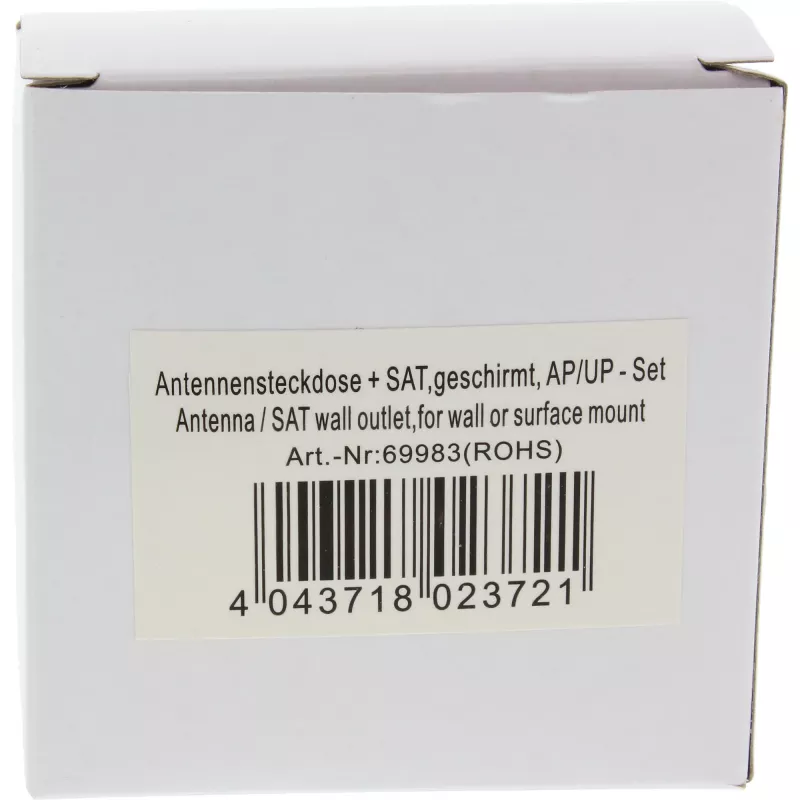 InLine antennipistorasia suojattu AP/UP sarja InLine 69983