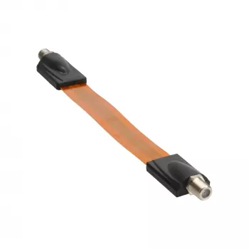 Ikkunaläpivienti InLine SAT-kaapeli superohut F-pistokkeelle, 0,11 m kaapeli, 23×265×12 mm