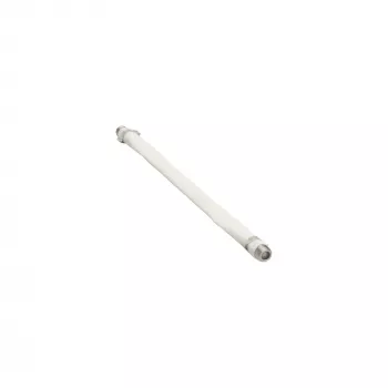 Ikkunaläpivienti SAT-kaapelille InLine F-pistoke pistoke–pistoke, valkoinen, 21×220×13 mm