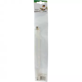 Ikkunaläpivienti SAT-kaapelille InLine F-pistoke pistoke–pistoke, valkoinen, 21×220×13 mm