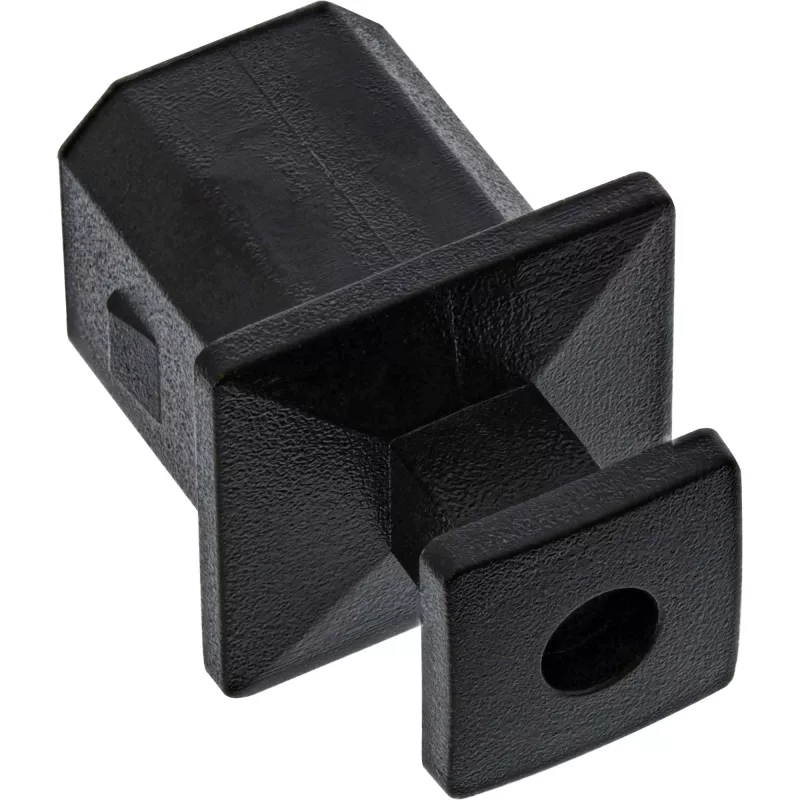 InLine pölysuojus USB-B-liittimelle, musta, 50 kpl