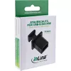 InLine pölysuojus USB-B-liittimelle, musta, 50 kpl