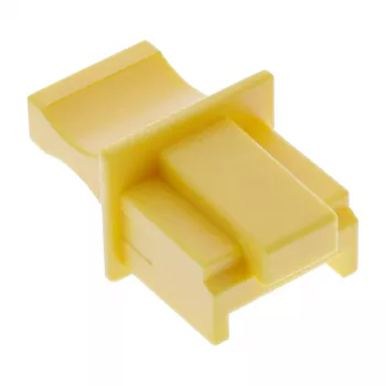 InLine pölysuojus RJ45-liittimelle, keltainen, 10 kpl