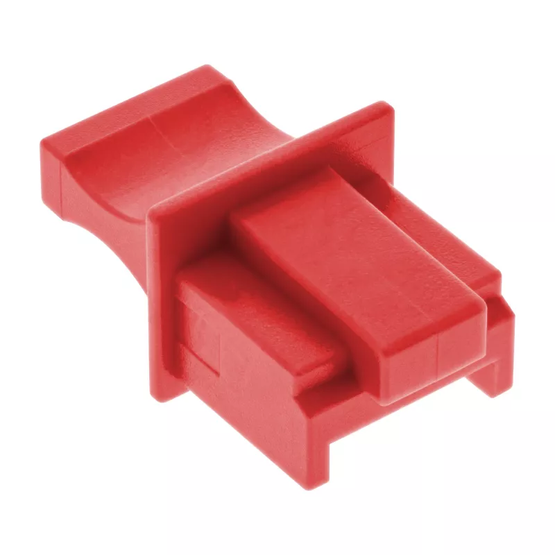 InLine pölysuojus RJ45-liittimelle, punainen, 100 kpl
