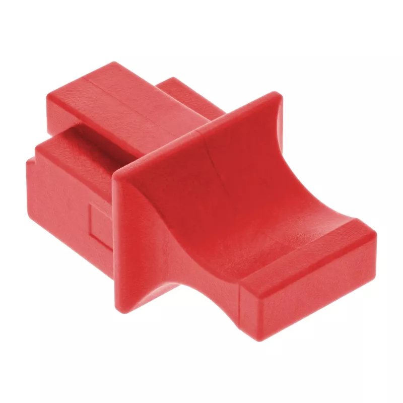InLine pölysuojus RJ45-liittimelle, punainen, 100 kpl
