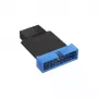 InLine USB-2.0–3.0-adapteri sisäinen USB-2.0-emolevystä USB-3.0-pin-headeriin