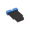 InLine USB-2.0–3.0-adapteri sisäinen USB-2.0-emolevystä USB-3.0-pin-headeriin