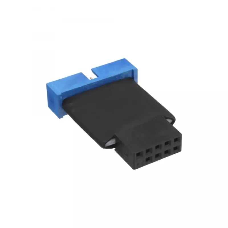 InLine USB-2.0–3.0-adapteri sisäinen USB-2.0-emolevystä USB-3.0-pin-headeriin