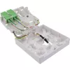InLine FTTH-liitäntärasia valmiiksi koottu 4x LC/APC 9/125µm 50 m