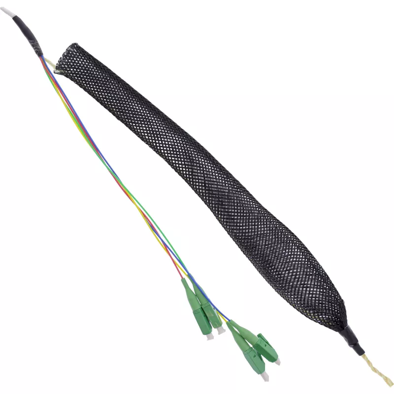 InLine FTTH-liitäntärasia valmiiksi koottu 4x LC/APC 9/125µm 50 m