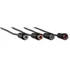 Hama 1,5 m 2 x RCA uros/naaras audiokaapeli musta