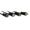 Hama 00122329 audiokaapeli 2,5 m 2 x RCA musta