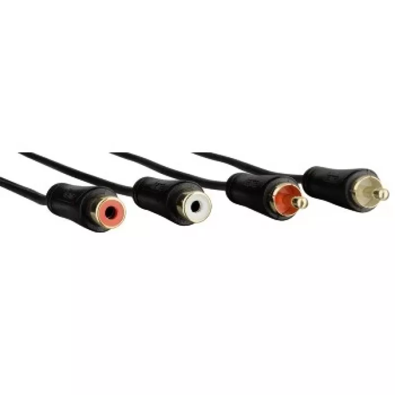Hama 00122286 audiokaapeli 3 m 2 x RCA musta