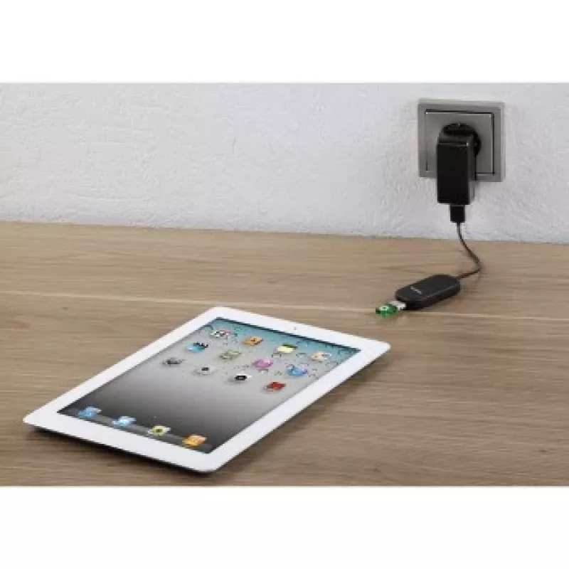 Hama Basic kortinlukija USB 2.0/Wi-Fi musta