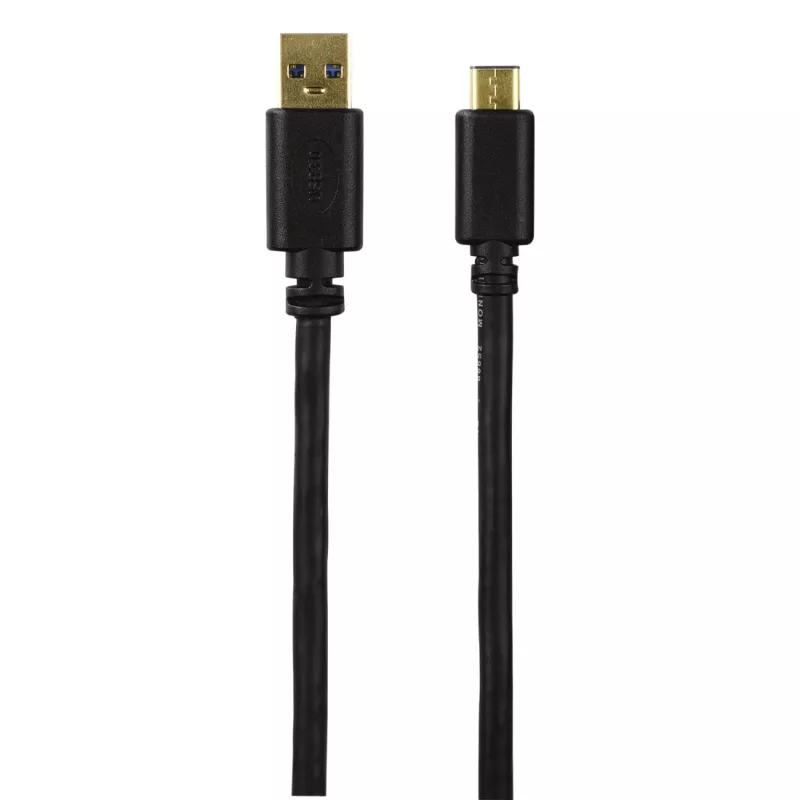 Hama USB-C/USB A, 1,8 m USB-kaapeli USB 3.2 Gen 2 (3.1 Gen 2) USB C musta